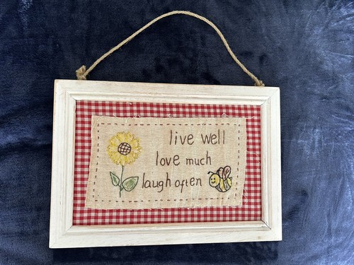 Live well laugh often love - "live,