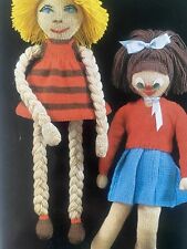 Vtg Emu 6451 Knitting Pattern