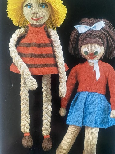Vtg emu 6451 knitting pattern - 6451,