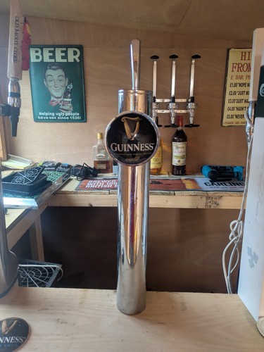 Guinness beer pump full - guinness, bar