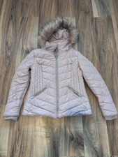 F&F light pink quilted coat