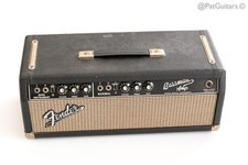 1965 Fender Bassman Blackface 50-Watt Vintage Amp Head 110V