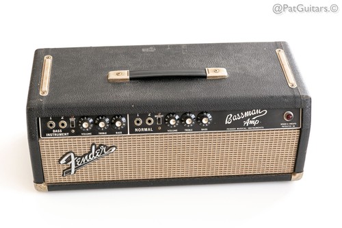 1965 fender bassman - bassman, blackface