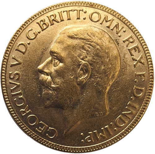 1931 king george gold - v,