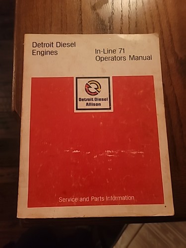 Detroit diesel line 71 - line,