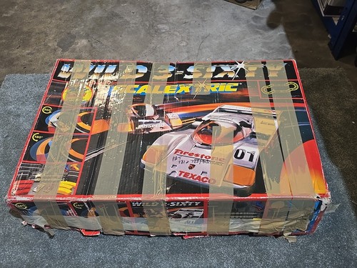 Vintage scalextric set wild - scalextric,