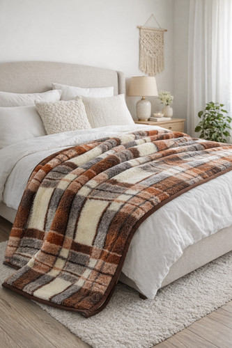 Merino wool blanket - wool,
