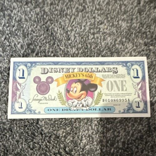 Disney dollars note - $1, 2003