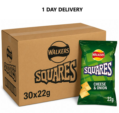 Walkers crisps squares - crisps, cheese
