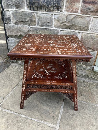 Antique inlaid rosewood - inlaid,