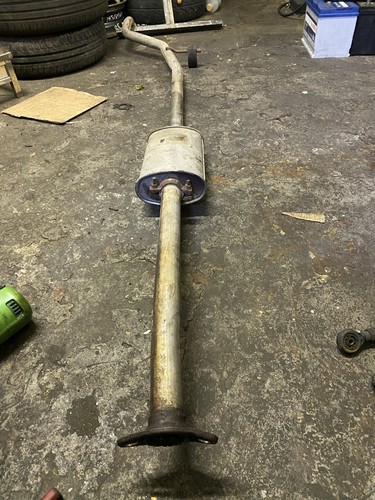 Exhaust silencer centre - exhaust, &