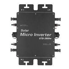 230V 2800W Solar Grid Tie Inverter MPPT Power Micro Inverter W/WiFi Control IP65