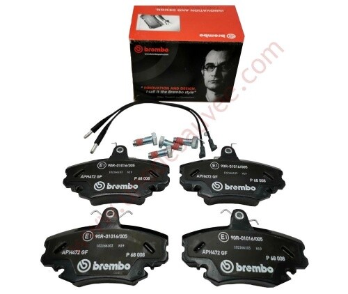Brembo front brake pads - brake,