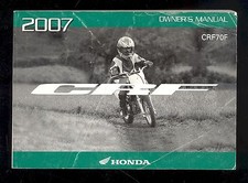 2007 HONDA CRF70F MOTORCYCLE