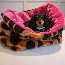 Large snuggle sack, dachshund