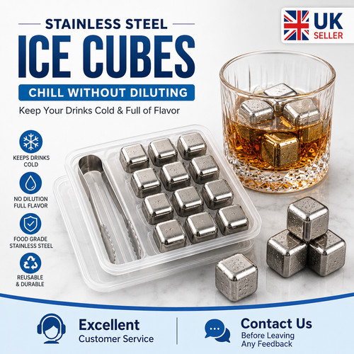 Stainless steel stones - stainless,