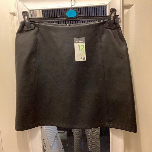 Primark black faux - primark,