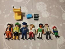 Playmobil Airport Pilot Crew Passengers Bundle Workers
