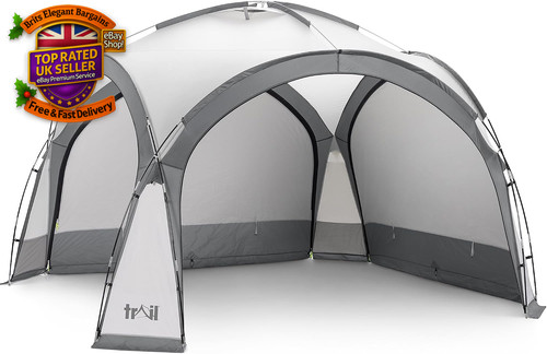 Trail gazebo zip away sides - zip,
