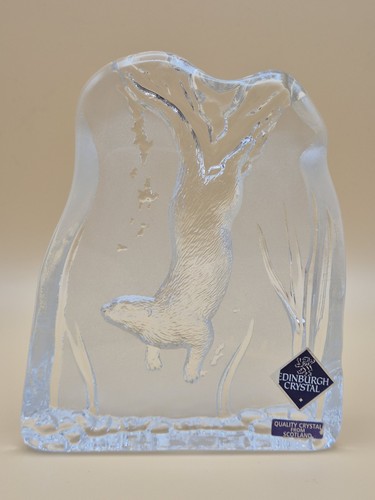 Edinburgh crystal otter clear - edinburgh,