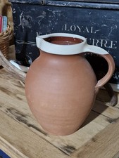 vintage Lovely  Clay Jug 