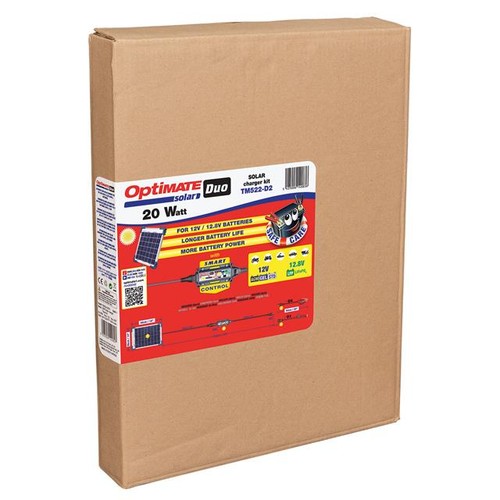 Optimate 20w solar duo panel - solar,