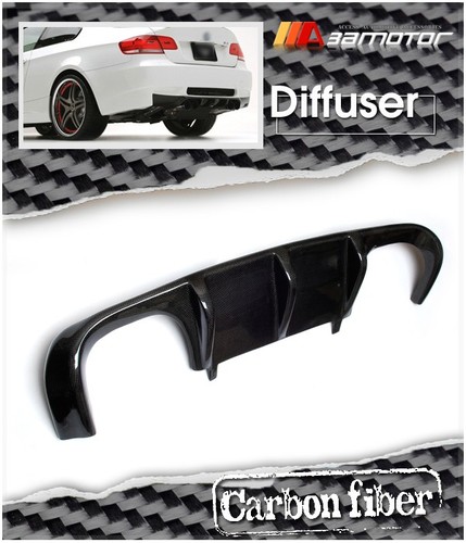 Carbon fiber rear bumper - carbon,