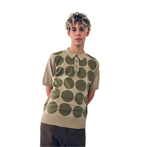 Stussy circle polo sweater - stussy,