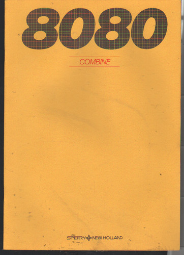 1984 new holland 8080 - 1984,