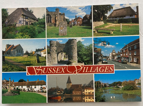 Modern used multiview postcard - used,