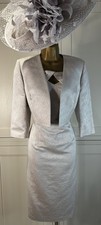 Ispirato UK 14/16 Silver Dress