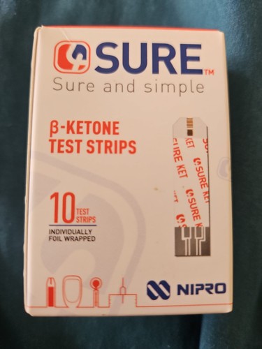4sure ketone test strips - b-ketone,
