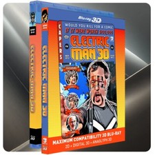 3D Blu-ray: Electric Man Blu-ray 3D with FREE PLATINUM PACK