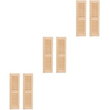  3 PCS Dolls House Window