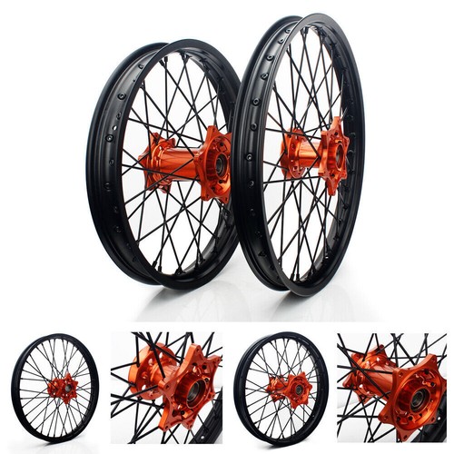 Cnc wheels set for ktm - 21"+19",