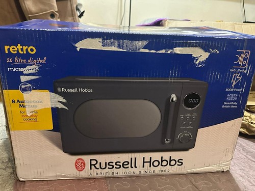 Russell hobbs retro microwave - hobbs,