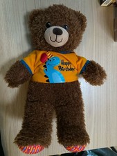 Build A Bear Happy Birthday Bear With Happy Birthday T-shirt 10/19