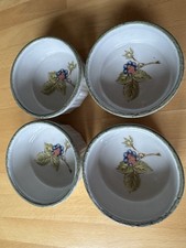 Midwinter Stonehenge Still Life Set Of 4 Ramekins Made In England