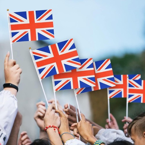 Flag union jack - jack, hand