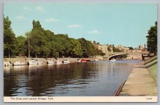 Vintage Postcard The Ouse and