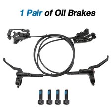 Pair Hydraulic Disc Brakes For Mountain Bike Bicycle MTB Cycling Front /Rear Set