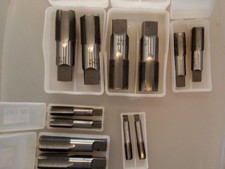 BSP TAP SET 1/8 3/8 3/4 5/8 7/8 1/2 INCH NEW BRITISH STANDARD THREAD