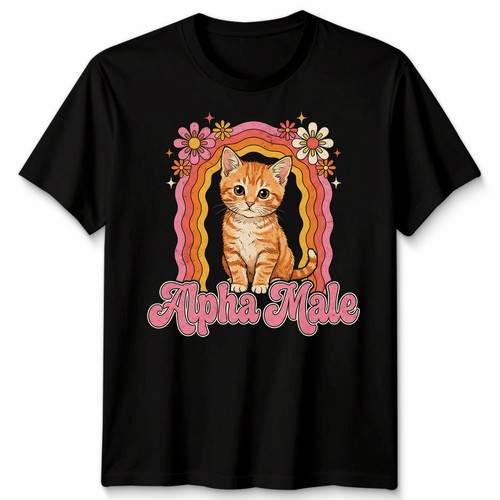 Alpha male cat - alpha,