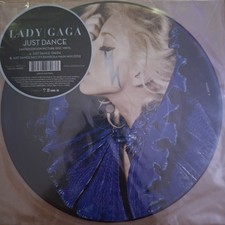Lady Gaga Rare Limited Edition Just Dance 7" LP Vinyl The Fame Picture Disc