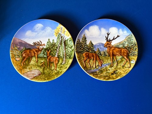 Pair vintage majolika - pair,