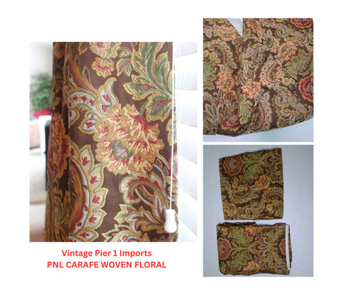Pier imports vintage curtain - 1,