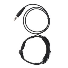 ⁺Throat Mic Headset