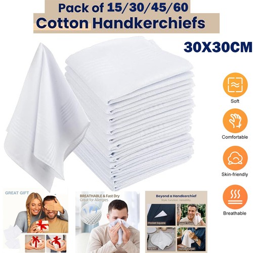 Large cotton hankies - large,