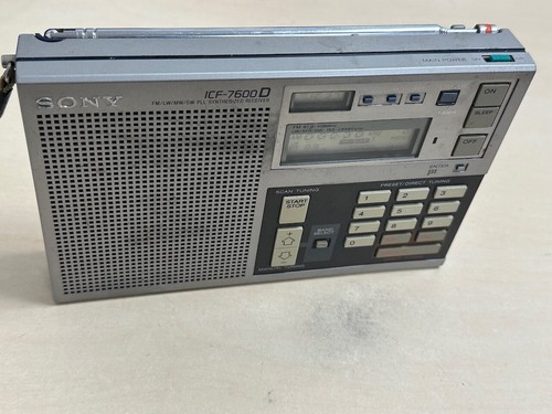 Sony icf 7600d shortwave - icf-7600d,