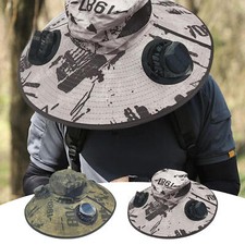 Outdoor Wide Brim Sun Hat With